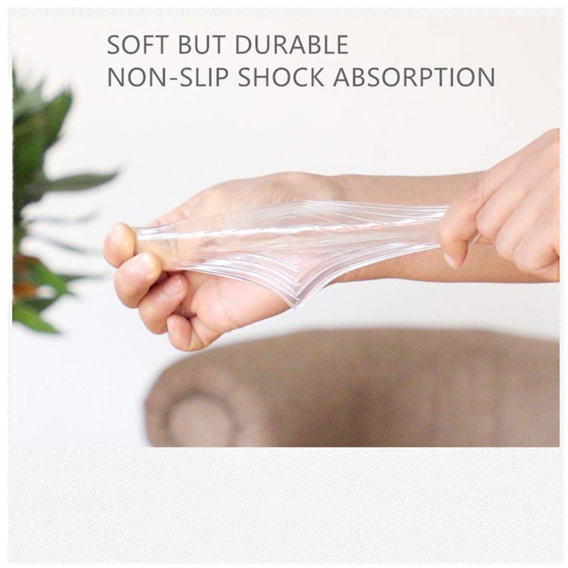 JULAN 8Pack Non Slip Furniture Pads â€“ Premium 3â€ Furniture Grippers! Best SelfAdhesive Silicone Feet Furniture Legsâ€“ Ideal Non Skid Furniture Pad Floor Protectors for Fix in Place Furniture - Image 3